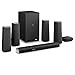Philips CSS5530B/37 Zenit Cinema Speakers (Black)thumb 1