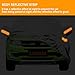 Universal Car Cover for Sedan, Waterproof, Dustproof, Snowproof All Weather, Effectively Reduce Temperature Universal UV Waterproof Full Car Cover Outdoor Auto Sun Protection Covers (191