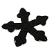 MagiDeal Iron/Sew On Applique Rhinestones Beads Patch DIY for Clothing Handbag Shoes Jeans Decor