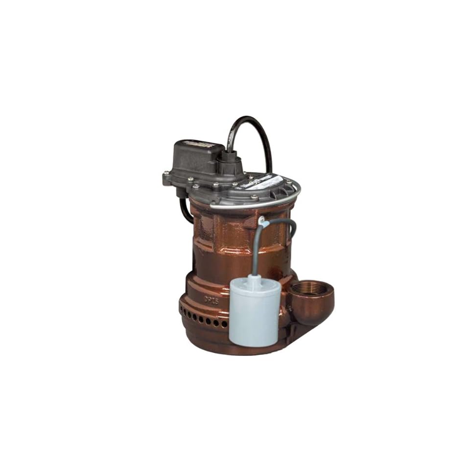 Liberty Pumps 241 Wide Angle Float 1/4 HP Submersible Sump Pump with