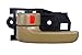 PT Auto Warehouse TO-2562E-1LH - Inside Interior Inner Door Handle, Beige/Tan - Driver Side