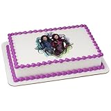 Whimsical Practicality Auradon Cool Edible Icing Image Cake Topper (1/4 Sheet)