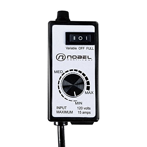 120V Variable Fan Speed Controller. Router Speed Control with Dial for Booster Fans, Inline Blowers, Centrifugal Intake and Exhaust Fans - Thumbnail 5
