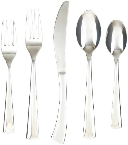 Cambridge Silversmiths Aladin Mirror 20-Piece Flatware Set, Service for 4