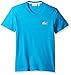 Lacoste Men's V-Neck T-Shirt with Contrast Applique Croc, Loire Blue/White, 5