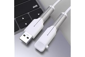 Charger Cable Protector 1 Sets (2Pcs) - Silicone Non-Slip Cord Savers, 3-in-1 Dustproof+Organizer+Protection, USB Wire Protec