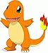 Pokemon Charmander Cartoon Car Bumper Sticker Decal 5"x 5"