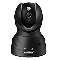 MAGENDAR HD 720P WiFi Security Camera Home Monitoring Camera Nanny cam with Night Vision,Pan/Tilt, Cloud Storage Service