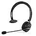 CISNO Bluetooth Headset Over the head Boom Mic Wireless Headphone Noise-Canceling Headset for Truck Drivers (S)