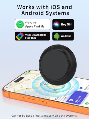 GPS Tracker per Auto, Magnetico Localizzatori GPS Compatibile con iOS e Android, Tracciamento Globale in Tempo Reale, Impermeabile IP67, Batteria Sostituibile,per Auto/Moto/Chiavi/Animale Domestico