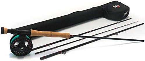 Red Truck 1953 Big Game Fly Rod and Reel Combo, 9 ft. 8 weight 4 pc.