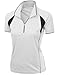 Xpril Women's Coolmax Fabric Sporty Feel Functional Short Sleeve Polo T-Shirt