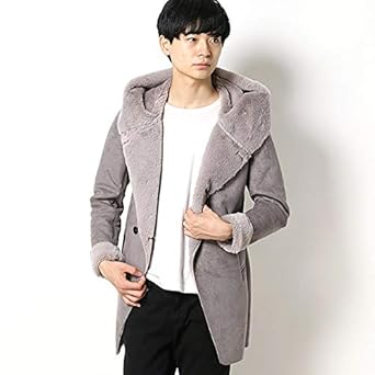 Amazon シュリセル Schlussel フェイクムートンコート コート Amazon シュリセル Schlussel フェイクムートンコート コート