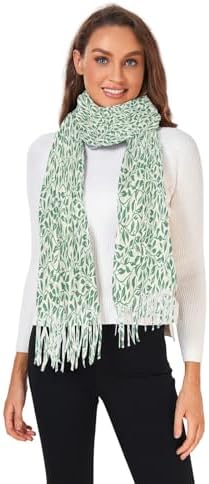 MININAI Chunky Winter Scarfs for Women Cold Weather Warm Knit