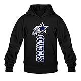 AK79 Men's Hooded Sweatshirt Dallas Logo Cowboys Size XL Black