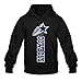 AK79 Men's Hooded Sweatshirt Dallas Logo Cowboys Size XL Black