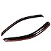 Auto Dynasty in Channel Window Vent Visor Deflector Rain Guard 2pcs Front Compatible with Dodge Dakota Regular/Extended Cab 2-Door 1997 1998 1999 2000 2001 2002 2003 2004