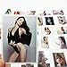 Tvoip 50Pcs/Set Sexy Beauty Girls DIY PVC Waterproof Sticker for Laptop Phone Case Skateboard Bicycle Sexy Stickers