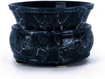 Marble Look Candle Warmer 2 in 1 - Blue Color