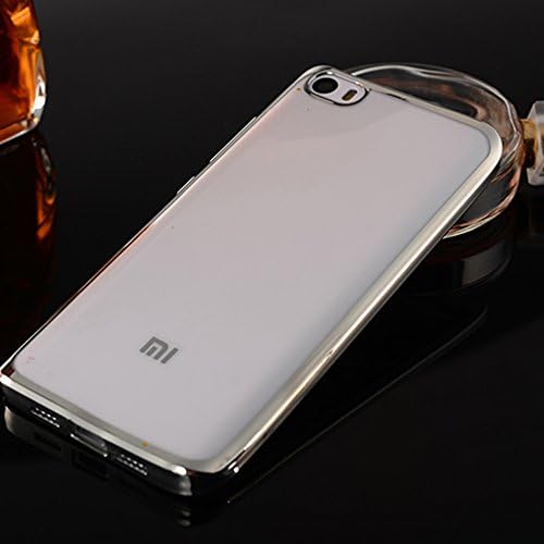 Xiaomi Mi 5 case, Electroplate clear pattern TPU soft case rubber silicone skin cover case for Xiaomi Mi 5 ( Color : Gray , Size : Xiaomi Mi 5 )