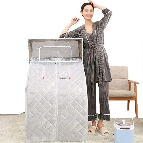 ポータブルスチームサウナ 家庭用 サウナボックス 取り外し可能なヘッドギア折る 持ち運びが容易 1 9ギア調整 体重を減らし 毒素を取り除き ストレスを減らし 疲労解消 椅子 バスタオル含む Modernzeg Hu