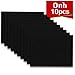 Furniture Pads - 10 Pack ON'H Self-Stick Felt Furniture Pads Hardwood Floors Protectors – 8” x 6” x 1/5” Sheet Cut Furniture Pads into Any Shape – Black