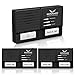 Hosmart 1500FT Wireless Doorbell Intercom System with 2 receivers -Weather/Water Proof