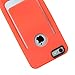 Celljoy Case compatible with Apple iPhone 6 Plus, iPhone 6s Plus 5.5’’ Models (FITS 6/6S PLUS MODEL ONLY) [SLiM CLiP] Hybrid Case [Built in Belt Clip] [TPU] Protective Cover Skin Bright (Orange)