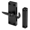 Prime-Line Products A 104 Sliding Screen Door Latch, Black/Diecast, 1-Pack