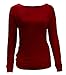 Dreagal Women's O Neck Backless Sexy Long Sleeve T Shirt Blouse