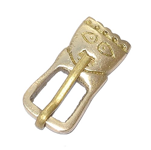 Brass Saxon King Buckle