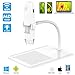 MAYLUCK WiFi Microscope 50X To 1000X Wireless Digital Microscope, Flexible Arm Observation Stand with 1080P HD 2.0 MP 8 LED Camera, Mini Handheld Microscope for Android iOS PC