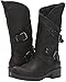 Coolway Women's Alida Motorcycle Boot, Black, 39 EU/8-8.5 M US