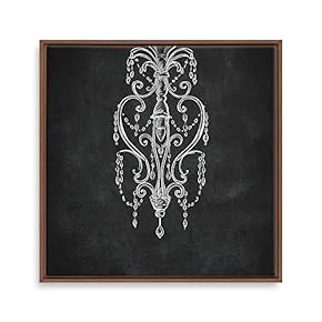 Framed Canvas Wall Art for Living Room, Bedroom Droplight Theme Canvas Prints for Home Decoration Ready to Hang - 16x16 inches