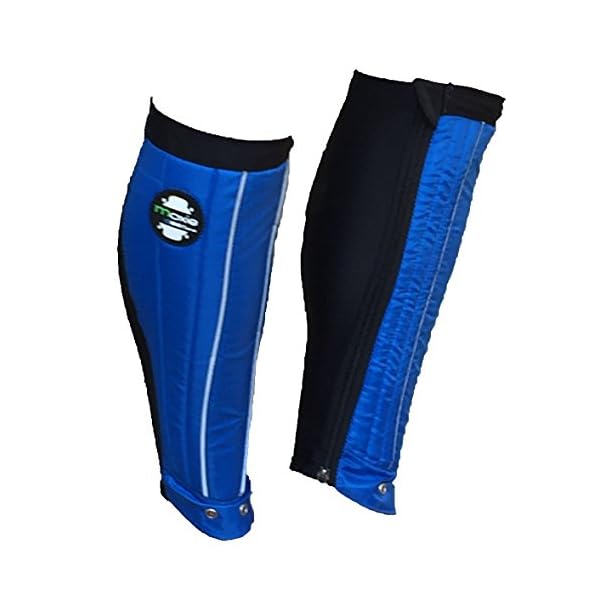 Moxie-Gear-Shin-Gaiters-Blue-Front-Black-Back