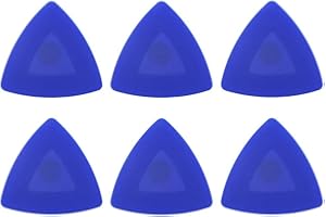 Louishy 10Pcs 0.5mm Ultra Thin Triangle Plastic Opening Picks Screen Opener Pry Tool for iPhone iPad iMac MacBook Disassemble