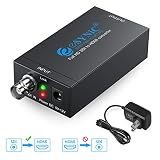 eSynic SDI to HDMI Converter Mini 3G SDI HDMI Adapter - Full HD 1080P SDI to HDTV Audio Converter - Supports HD-SDI, SD-SDI and 3G-SDI Signals Display on HDMI Monitor