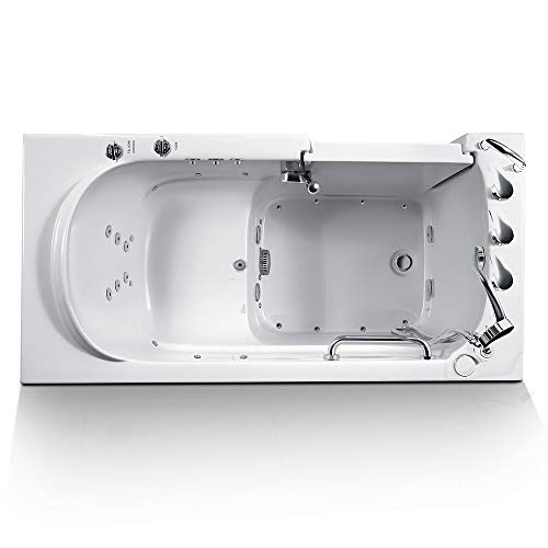 Energy Tubs Walkin Bathtub 30 in. x 60 in. Luxury Whirlpool Massage
