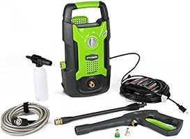 GreenWorks GPW1501 13 amp 1500 PSI 1.2 GPM Electric Pressure Washer