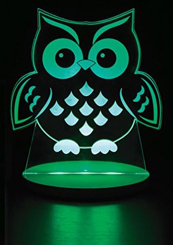 Tulio Hoot Owl Insert for Dream Light Multi-Use, Multi-Color Night Light