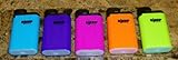 LOT of 5 Djeep Hot Body Neon Series Lighters Full Set