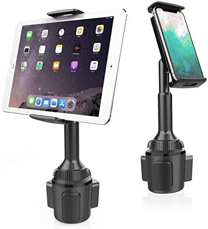 APPS2Car Cup Holder Tablet Mount, 2-in-1 Cup Holder Car Cradle Adjustable Tablet Car Mount Holder for Car/Truck Compatible with 4.3-11 inch Tablets, iPad Mini/Air/Pro, iPhone, All Smartphones APPS2Car Cup Holder Tablet Mount, 2-in-1 Cup Holder Car Cradle Adjustable Tablet Car Mount Holder for Car/Truck Compatible with 4.3-11 inch Tablets, iPad Mini/Air/Pro, iPhone, All Smartphones