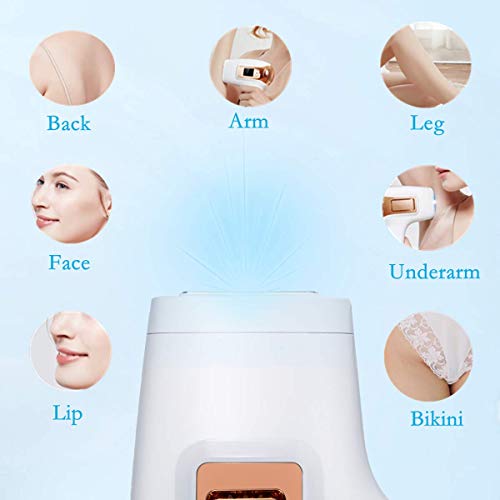 TUMAKOU Facial & Body Permanent IPL Hair Removal Device For Women & Men, ICE Cool Hair Removal System, Upgrade Ice Compress, 500,000 Flashes Hair Remover With Cooling Care - Thumbnail 5