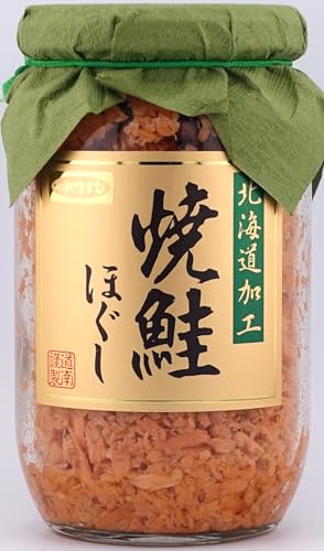国産秋鮭焼鮭ほぐし 180g 瓶
