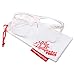 XL Super Oversized Clear Frame Lens Glasses Flat Top Square Eyeglasses
