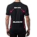Men's Sweatproof Undershirt | Cotton V Neck T-Shirt with Underarm Sweat Pads | Original Fit | Aluminum-Free Alternative | Black | Large