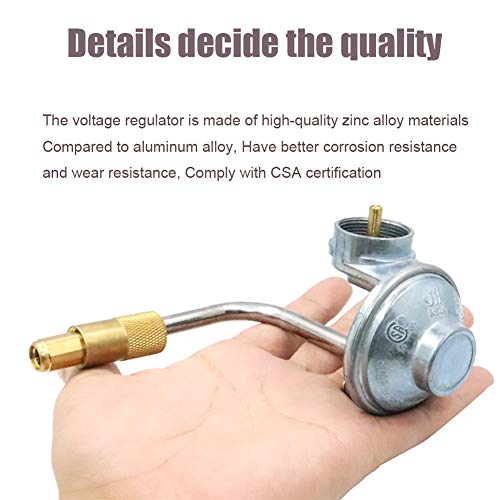 MONKEMON Griddles Regulator, Gas Grill Regulator Fit for Blackstone 17