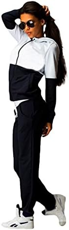 Verypoppa Women's Tracksuit Set Two Piece Hoodie Sweatshirt Sweatpants Jogger Set