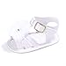 ESTAMICO Baby Girls' Flower Sandals Infant Summer Shoes First Walkers White 6-12 Months