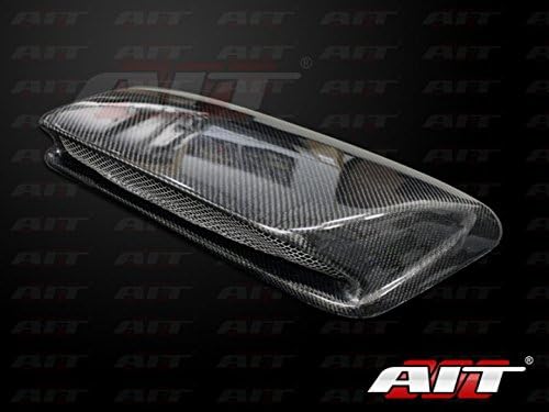 04-05 SUBARU WRX STI STYLE 3 INCH TALL VENT CARBON FIBER CF HOOD SCOOP US JDM